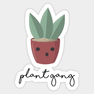 Plant Gang Sticker